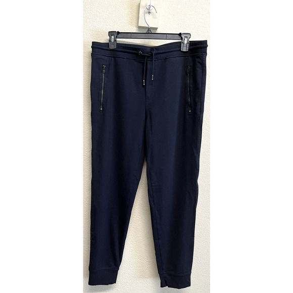 Patrick Assaraf x Masai Ujiri Joggers Casual Pants Size L US Dark Navy - Picture 1 of 11
